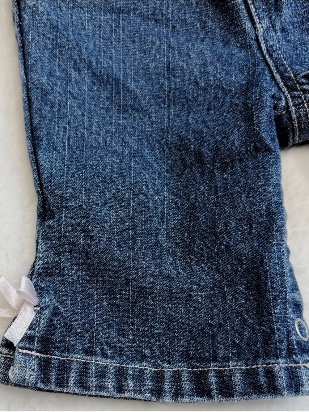 Starting Out Vintage Baby Girls Denim Jeans - Picture 2 of 4